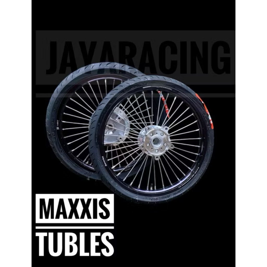SET VELG SCARLET RING 17 BAN CACING TUBLES MAXXIS JARI JARI STEL LURUS BEAT SCOOPY VARIO MIO XEON XR