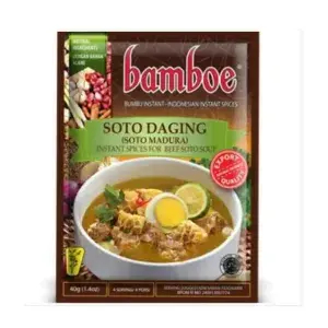 

Bumbu Basah instan cap Bamboe Rasa Soto Daging 40 Gram