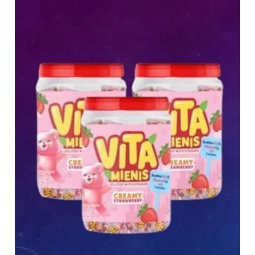 

Vita Mienis creamy strawberry 216gram