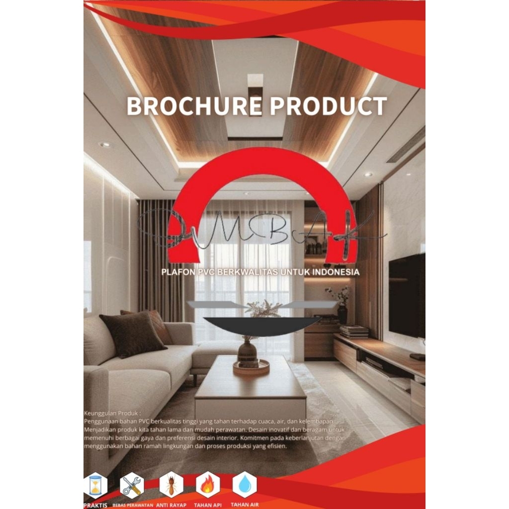 PLAFON UPVC PLAFON PVC PLAFON ANTI RAYAP PLAFON UPVC OMBAK PLAFON PVC TERBAIK DENGAN KUALITAS UNGGUL