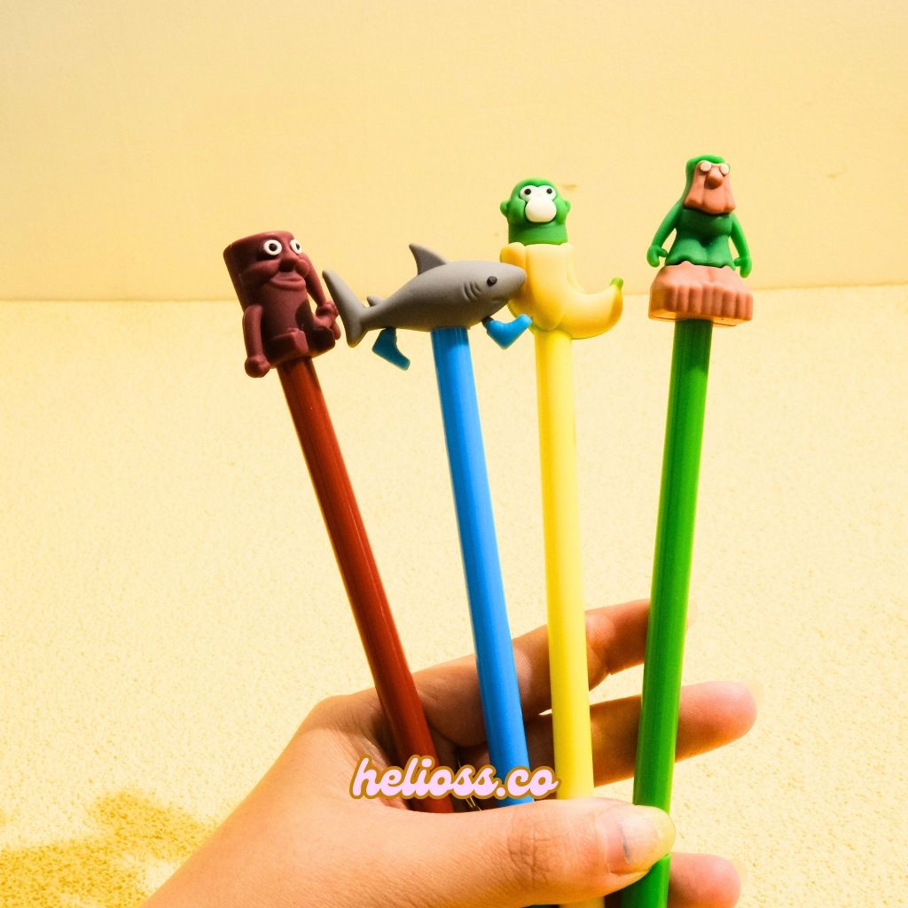 

PULPEN GEL BRAINROT ANOMALI TUNG TUNG SAHUR GEL PENA BOLPEN TINTA HITAM PULPEN ANAK SEKOLAH ALAT TULIS FANCY HELIOSS.CO