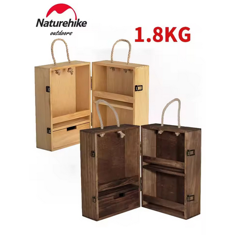 KOTAK RAK KABINET MULTI LAYER BUMBU CAMPING OUTDOOR NATUREHIKE NH20PJ006