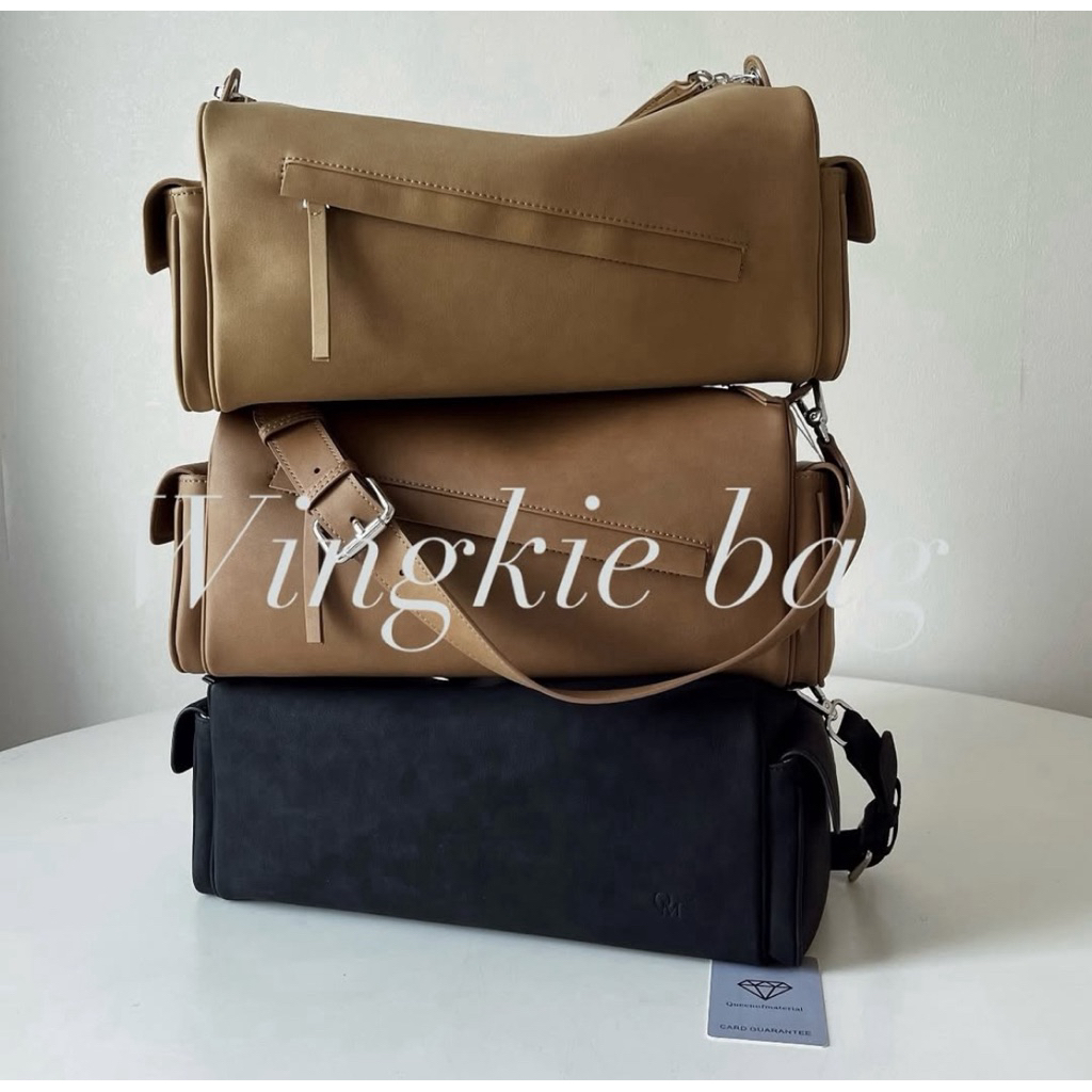 QUEEN OF MATERIAL - WINGKIE BAG (Cow Leather)