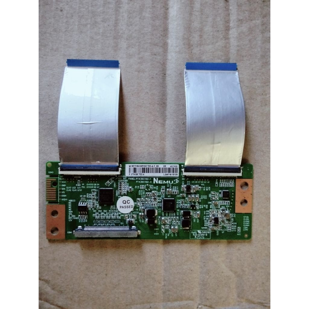 TCON T CON TICON TIKON TEKON TV POLYTRON PLD 43B1550 PLD43B1550 NEMUS