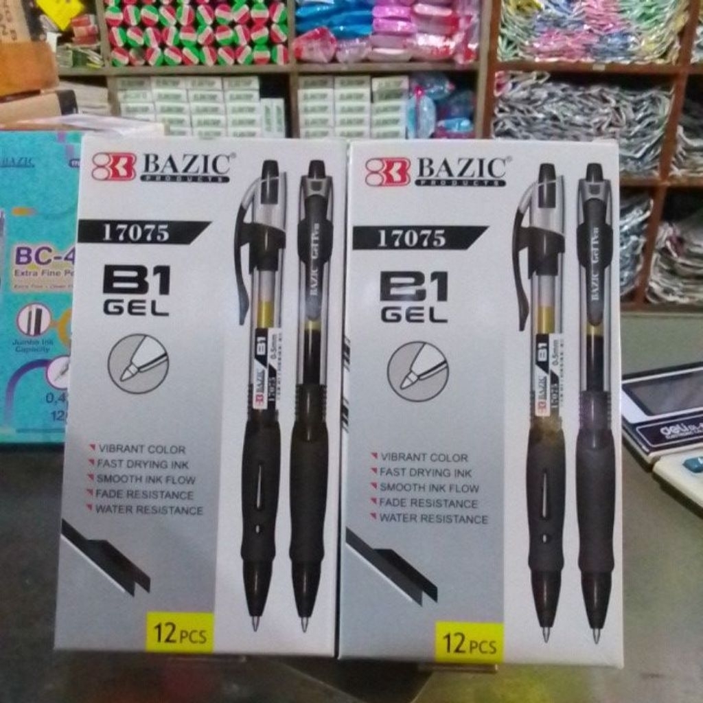 

PULPEN BAZIC B1 GEL 0,5mm / pack isi 12 pcs