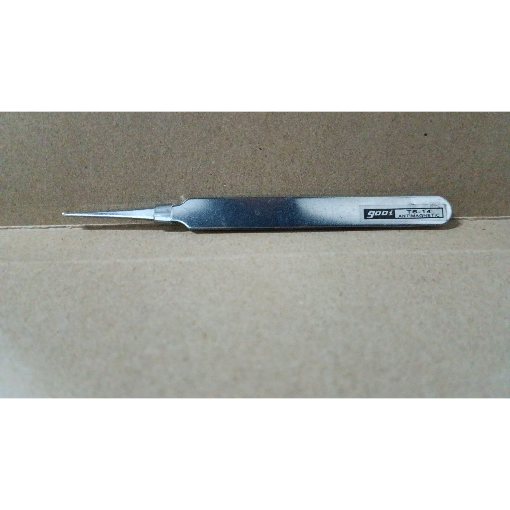 8772 pinset pingset tweezers tweezee gooi ts12 ts-12 ts 12 lurus lancip