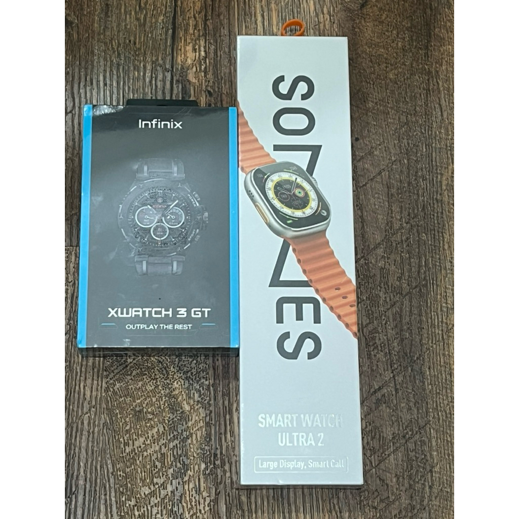 SMARTWATCH INFINIX XWATCH 3 GT & SMARTWATCH ITEL ULTRA 2