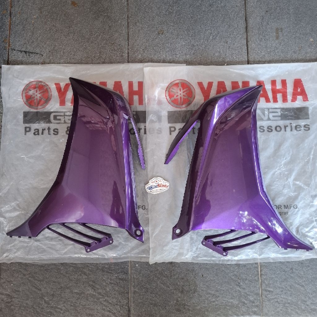 Legshield sayap luar Jupiter MX new 135 ungu violet | 50C-F8312-00-P8