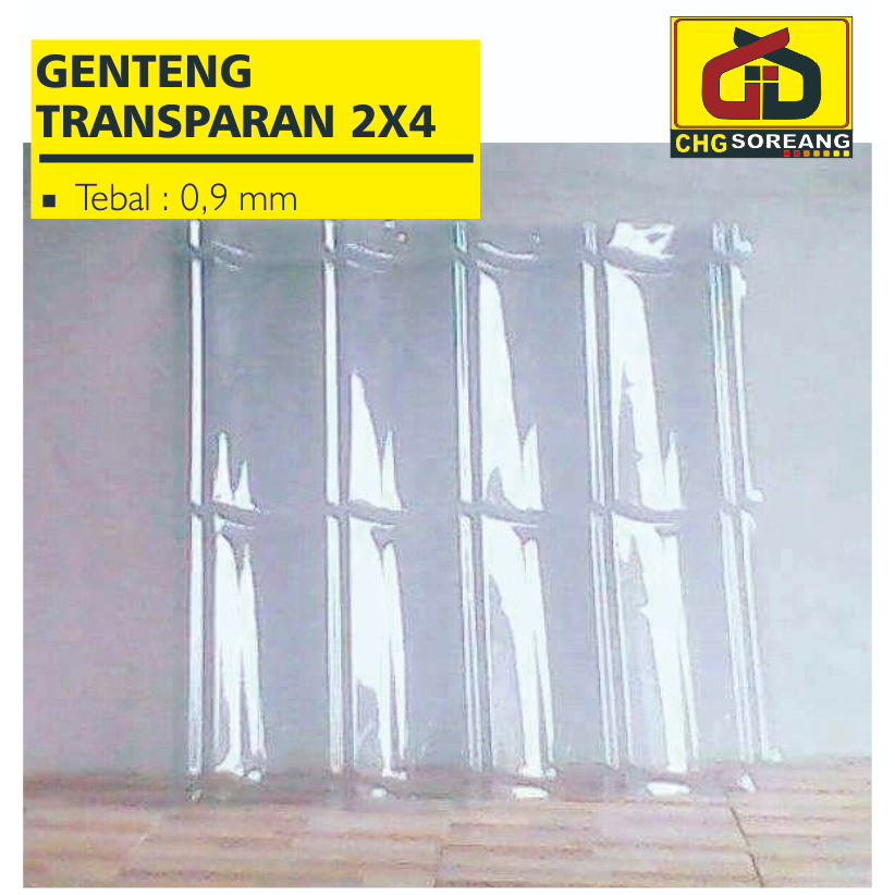 GENTENG TRANSPARAN 2X4 0,9