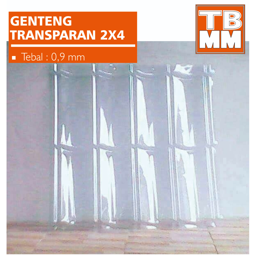 ATAP GENTENG TRANSPARAN 2X4 0,9