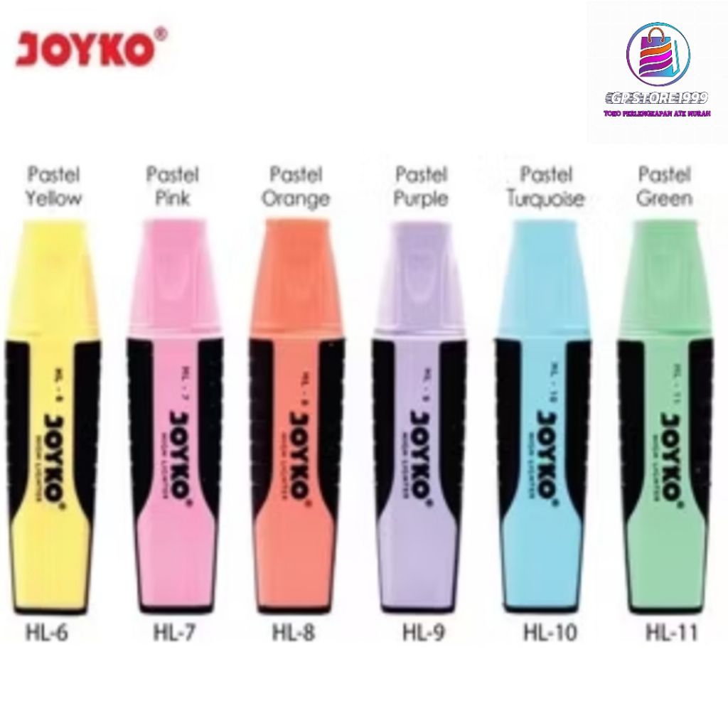 

Highlighter / Penanda Joyko HL-6~11 Pastel Color