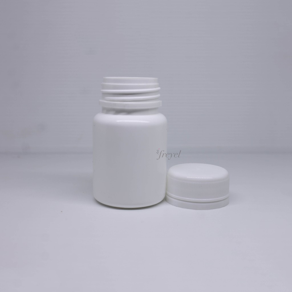 Botol Kapsul Segel Ester 60ml / Botol Obat Kapsul Herbal 60ml