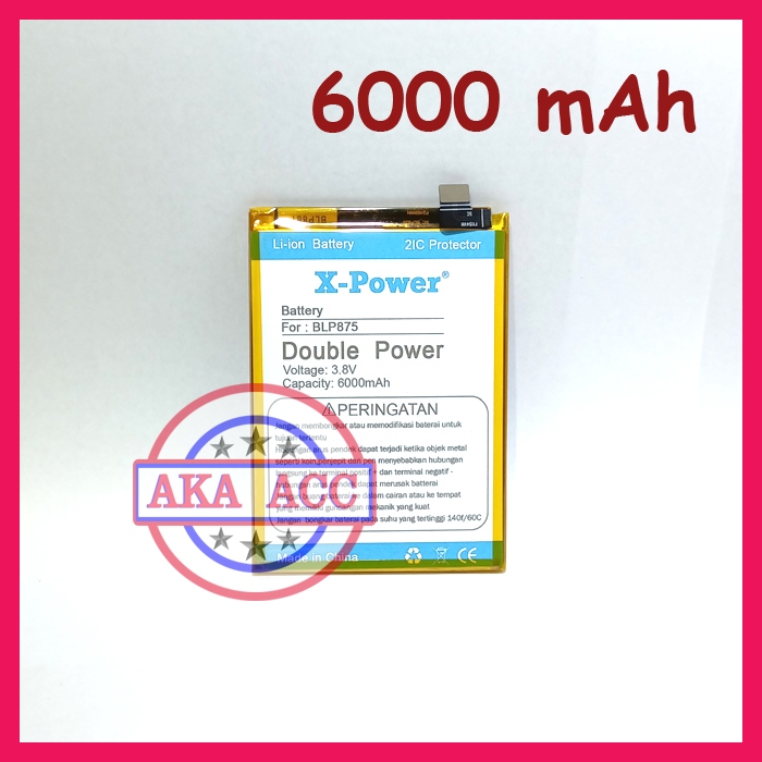 Baterai Realme Narzo 50 RMX3286  BLP875 Batu Batre Battery Tanam Double Power