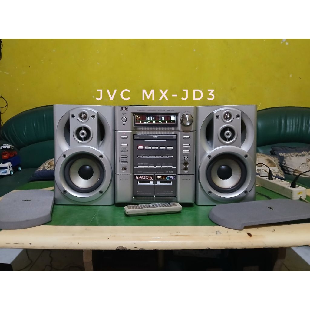 Hifi Compo JVC MX-JD3 Mulus Terawat DVD ok