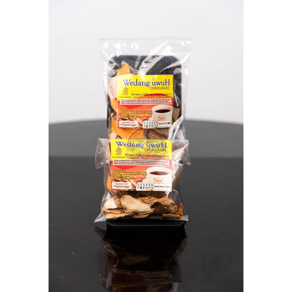 

WEDANG UWUH ORIGINAL 15 GRAM/PCS ISI 2 PCS & 5 PCS