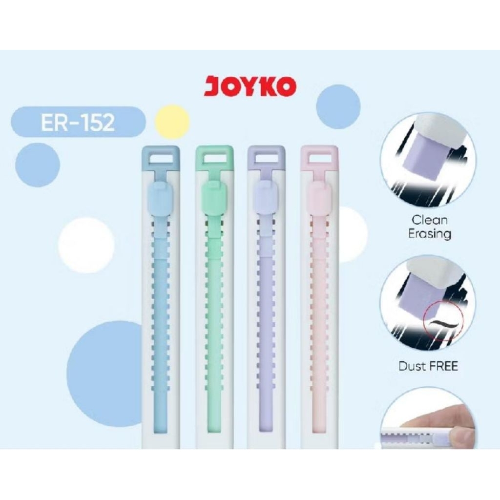 

Joyko Penghapus Eraser ER-152 Retractable Eraser