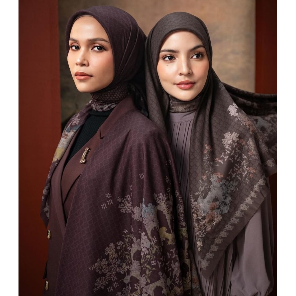 Allure Aceh Brune Merlune Amour Scarf Butterscootch Large Standart by Local.id Localid