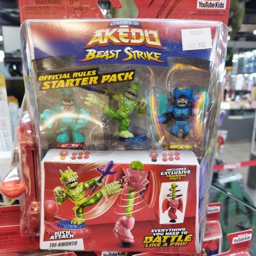 Mainan Akedo Beast Strike Starter Pack