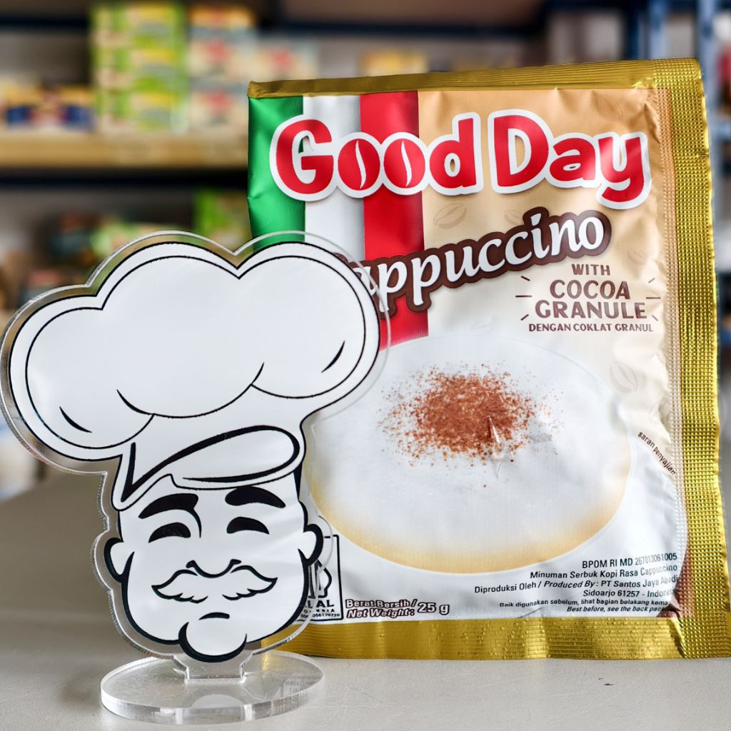 

Goodday Cappuccino 1 Renceng / Kopi Good Day Cappuccino 1 Renceng