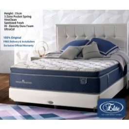 Kasur Springbed Elite Prestige | Matras Elite Prestige | Matras Latex - 90 x 200 | Matras Murah Pale
