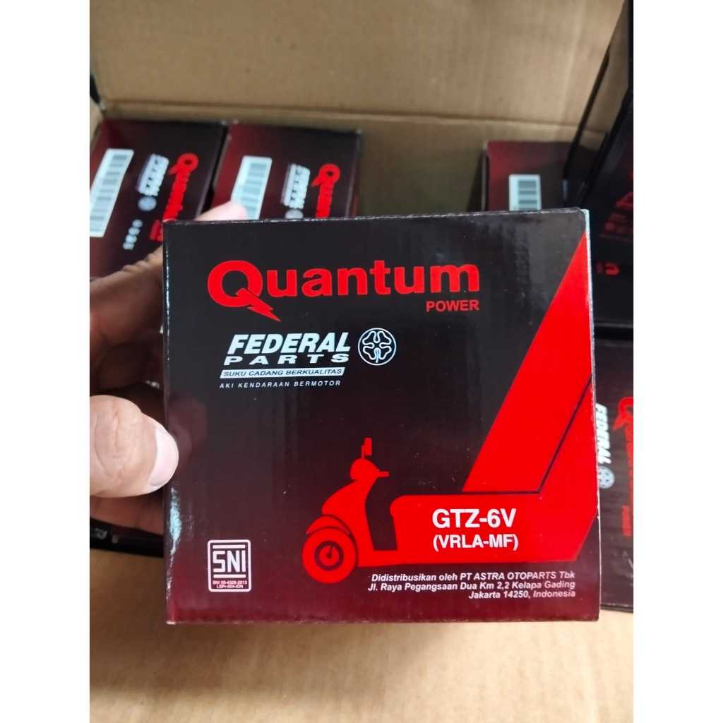 Aki Motor Quantum GTZ6V MF Aki Federal - Aki Kering MF GTZ 6V