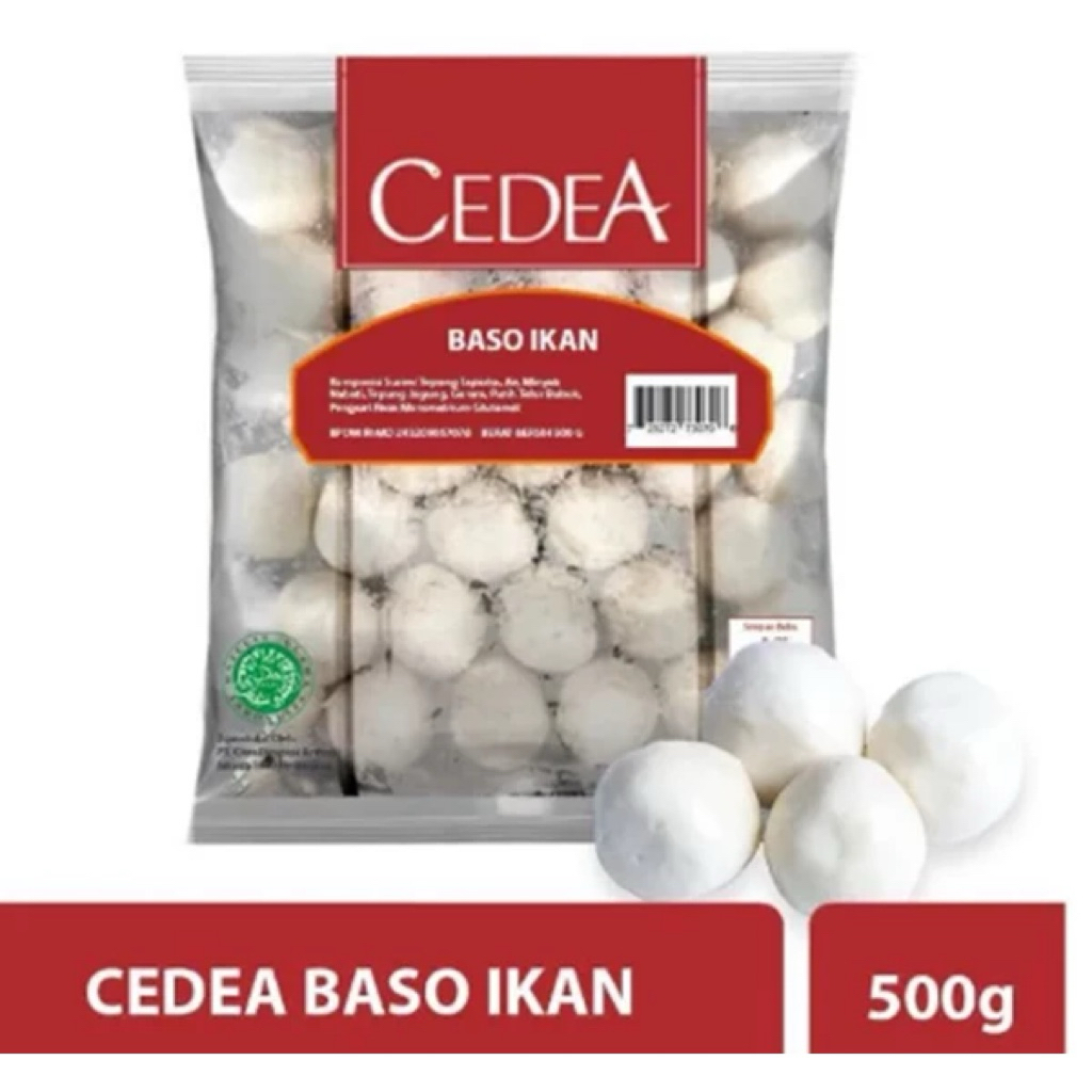 

Cedea Bakso Ikan 500 gr