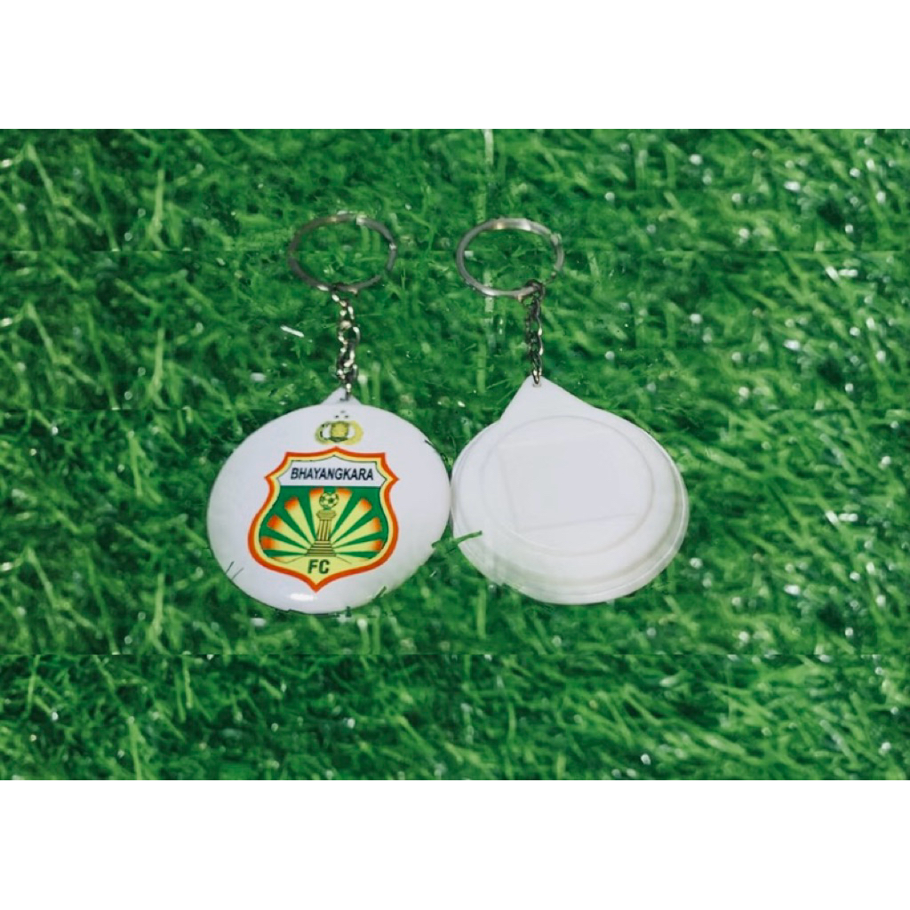 Pin & Gantungan Kunci Bhayangkara Presisi Lampung FC Produk Original Resmi