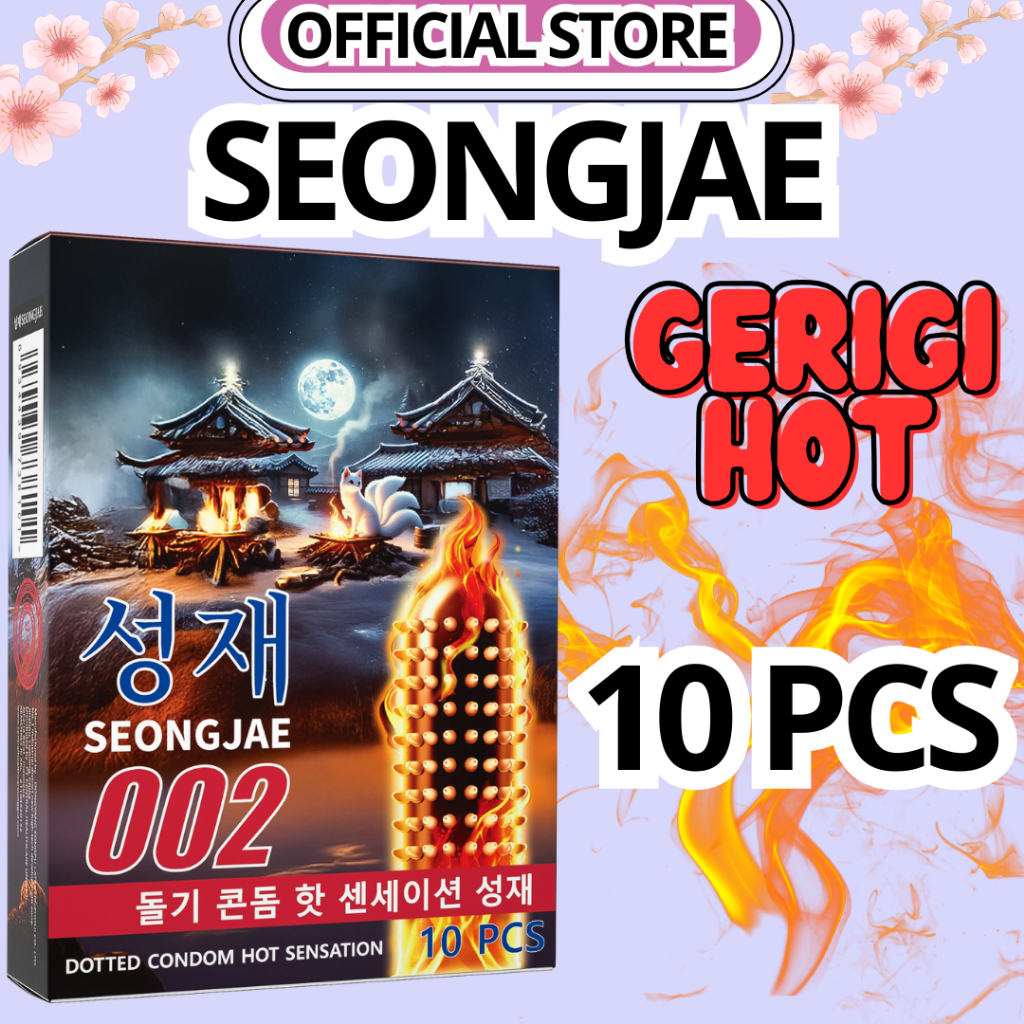 Seongjae 002 Condom Gerigi Hot 10 Pcs