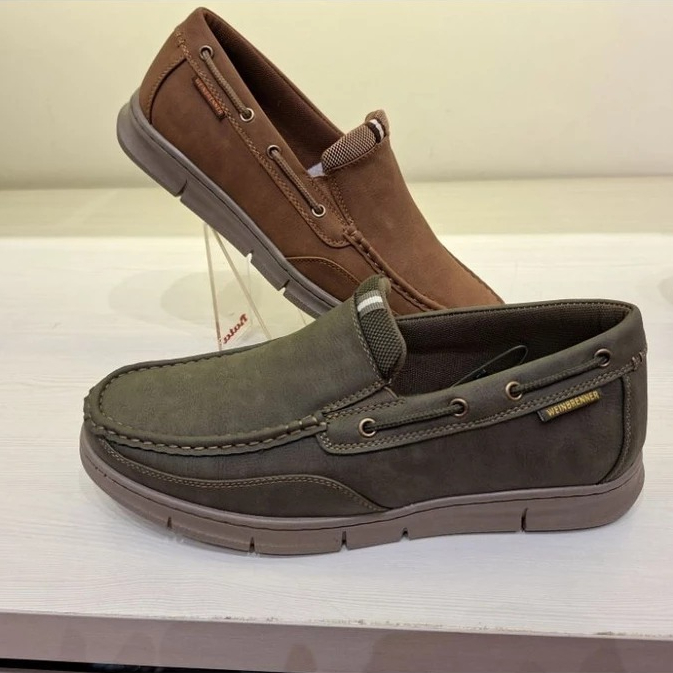 WEINBRENNER Sepatu Slip On Pria Casual New Collection