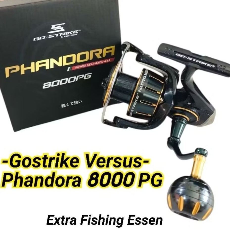 Reel Versus Go-Strike PHANDORA 8000 PG Power Handle