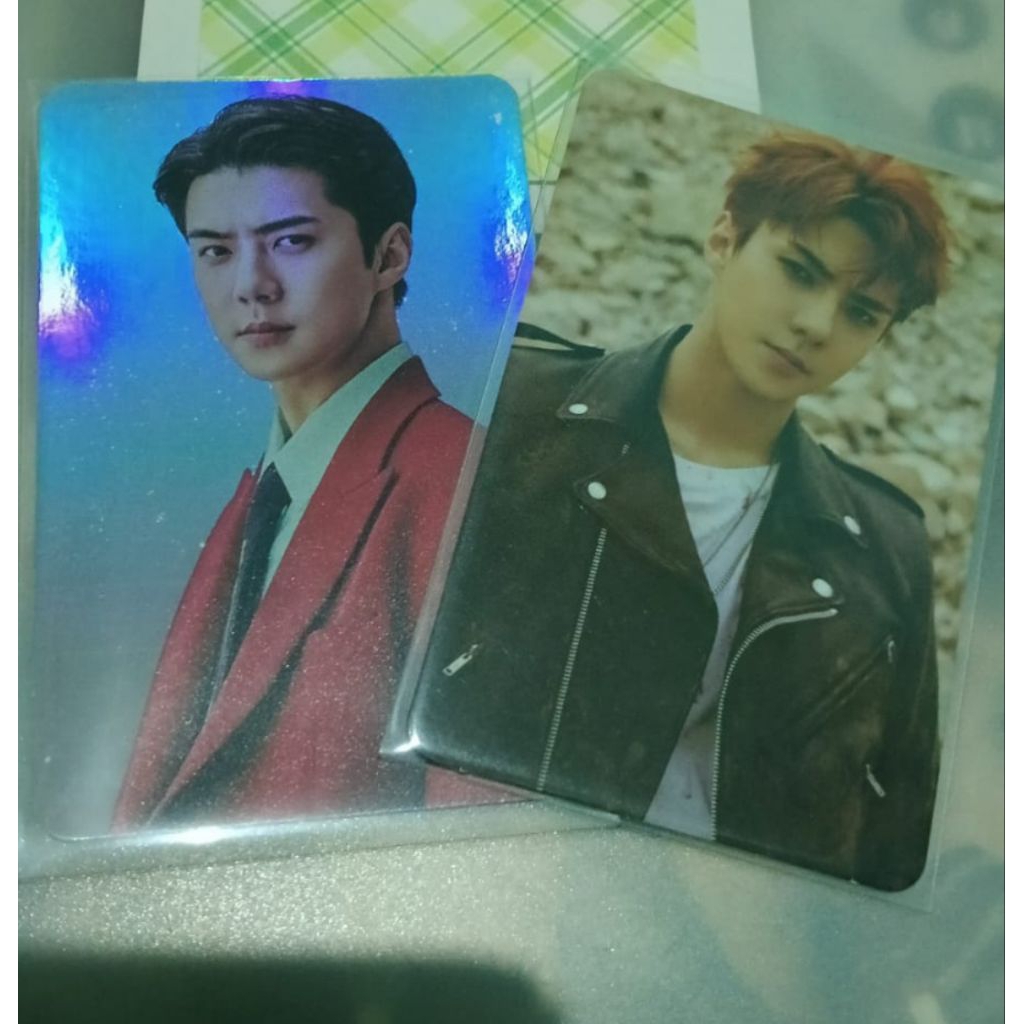 BOOKED PC SEHUN tempo cushion + jasmer holo