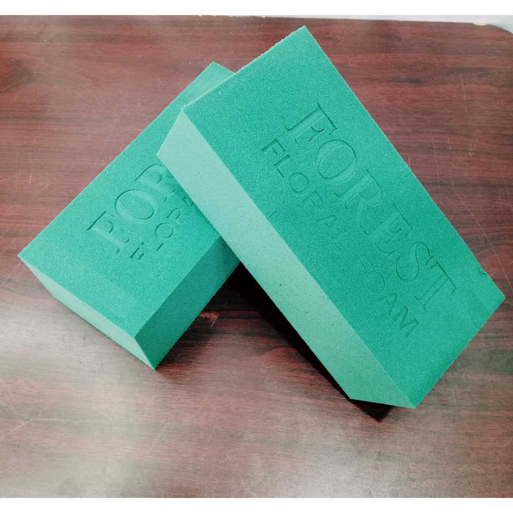 Floral Foam Basah Satuan - Forest