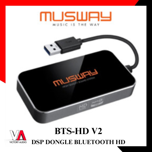 Dongle Bluetooth 5.0 DSP Musway BTS-HD V2 Bluetooth HD Audio Streaming Hi-Res