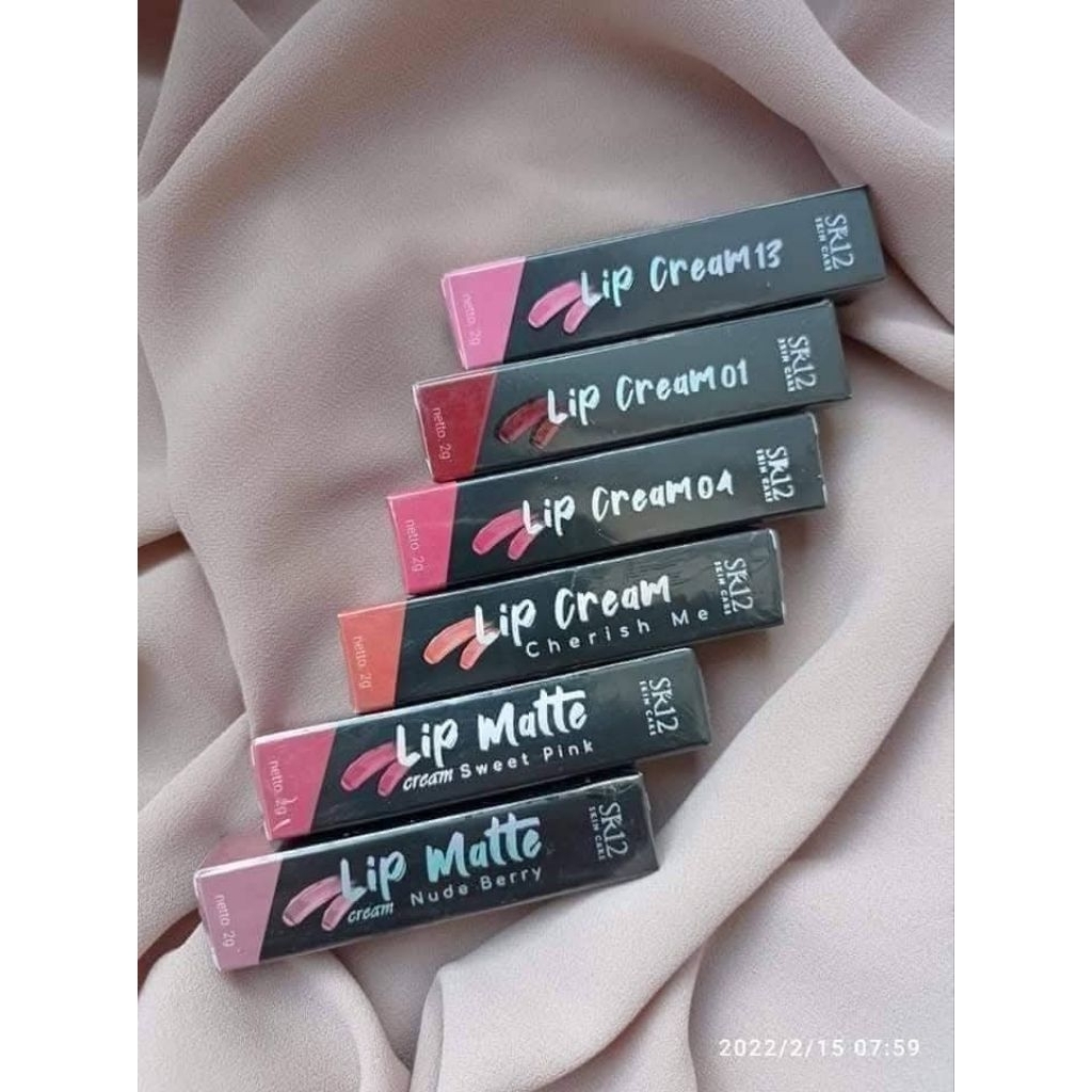 lip matte sr12 lip matte sr12 mini lip cream sr12 ori