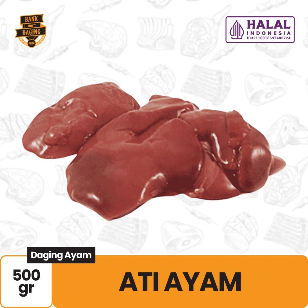 

ATI / HATI AYAM 500GR BANKDAGING