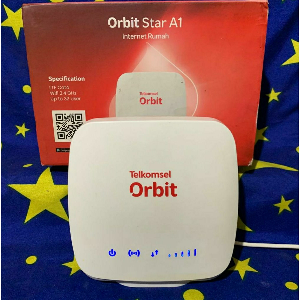 Orbit Star A1 Wifi 4G LTE Router Advan A10 All Gsm 4G LTE & T-Sel Only Telkomsel Byu Unlimited