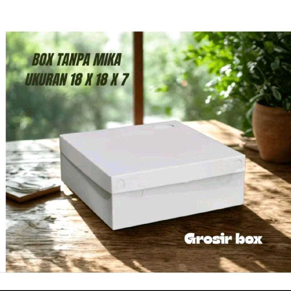 

[500pcs] Grosir Box / Dus Nasi Kotak / Dus Katering / Dus Putih Polos