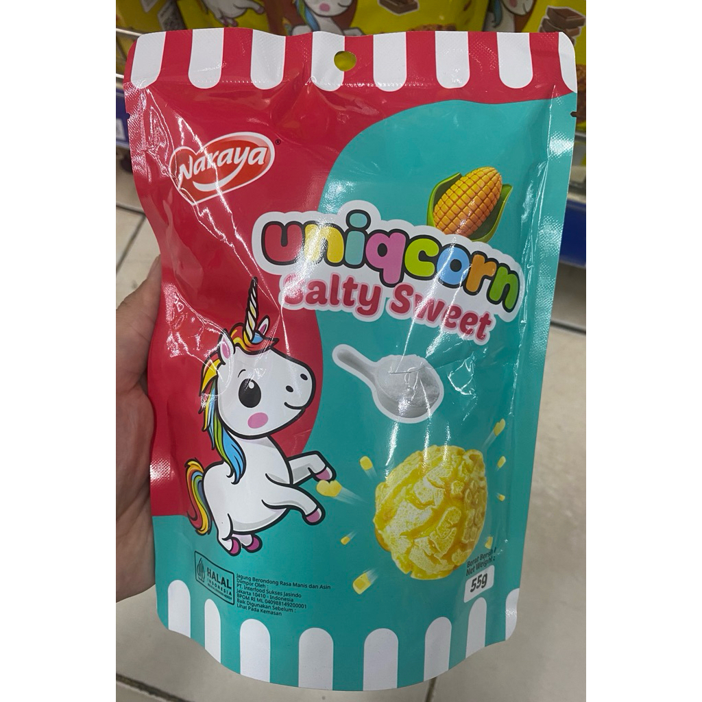 

Naraya Uniqcorn Popcorn Salty Sweet 55gr