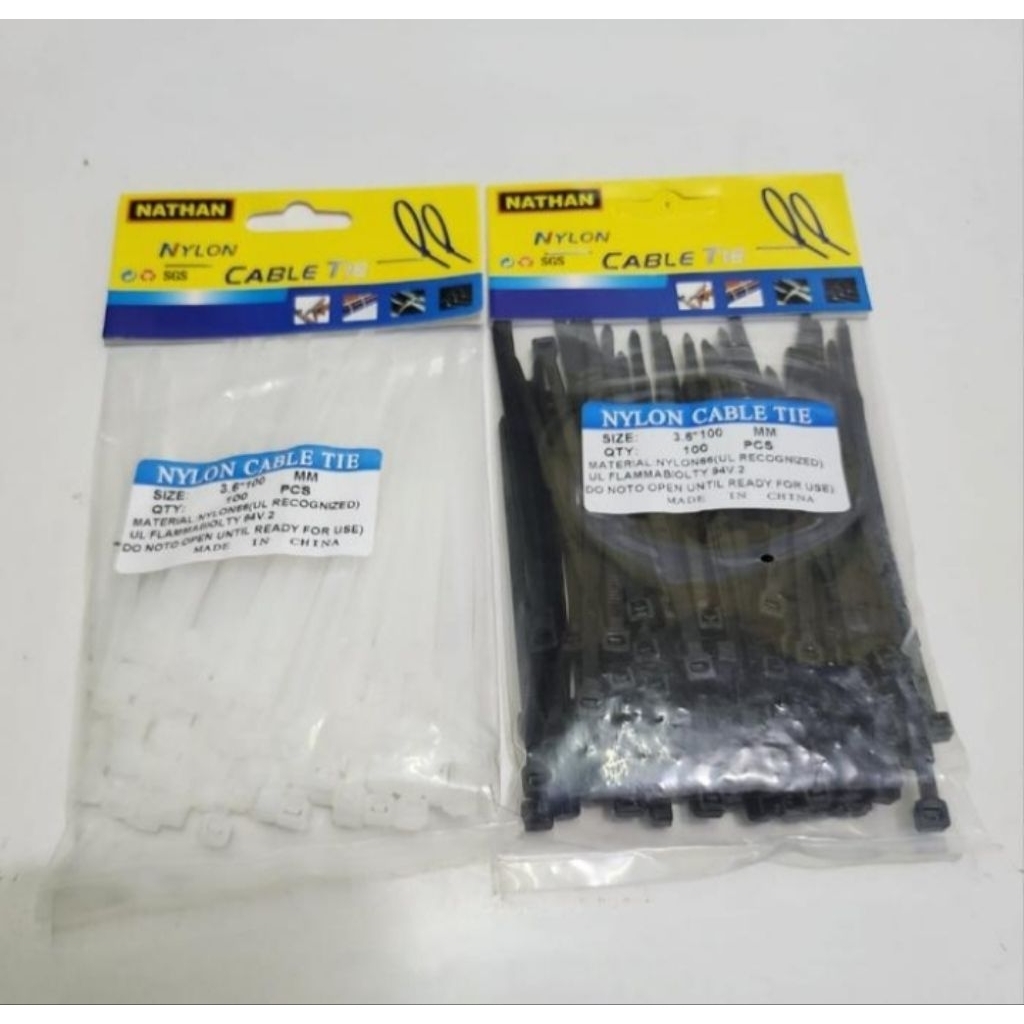 

Kabel Ties 100mm 3,6 x 100 mm 10cm isi 100 pcs