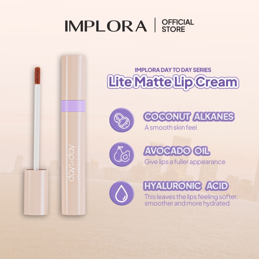 Implora Lite Matte Lip Cream Day to Day / Lip Cream Implora