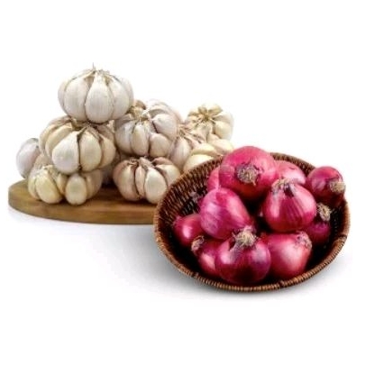 

paket hemat ekonomis bawang merah dan bawang putih mix 500gram bumbu dapur termurah