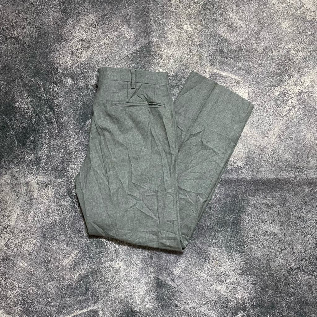 Trousers wool basic grey AX