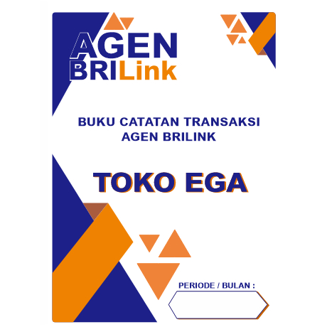 

Buku Catatan Transaksi Agen Brilink - Buku agen Brilink - Buku Brilink - Buku Trnsaksi Brilink