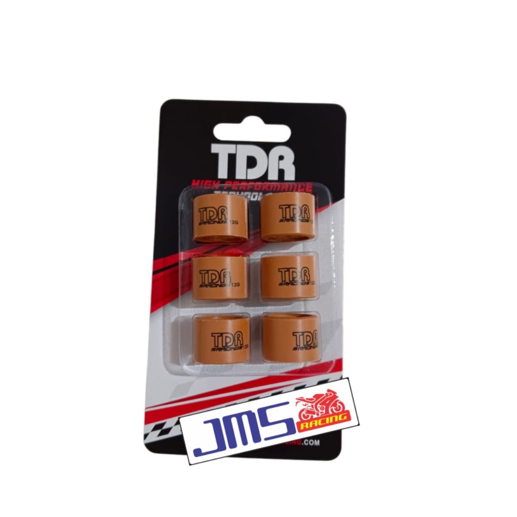 ROLLER TDR RACING ORIGINAL UKURAN 7 8 9 10 11 12 GRAM MIO SPORTY MIO SOUL LAMA NOUVO FINO115 FINO KA