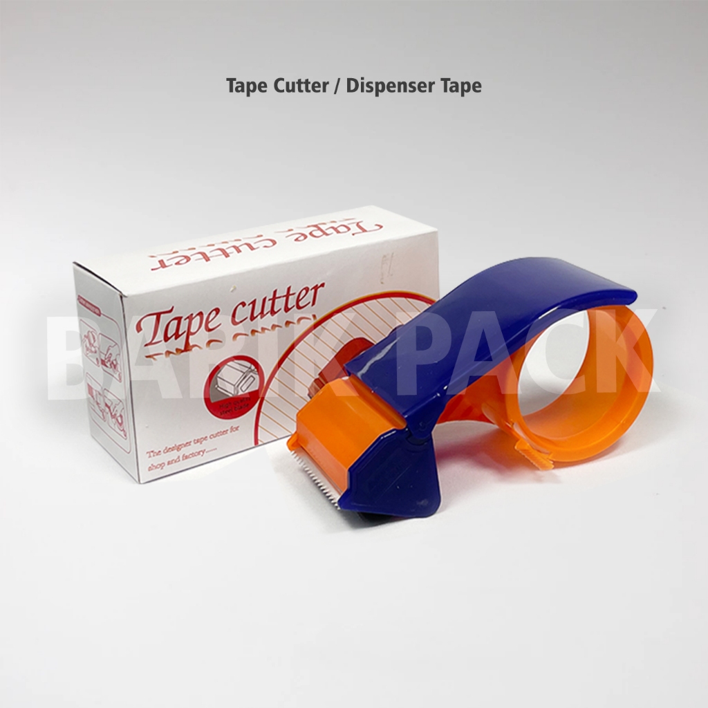 

Dispenser Lakban / Cutter Tape Plastik Pemotong Selotip Lakban Cutter Packaging Plastik 2" inch