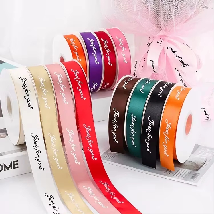 

[1Roll] Pita Satin Just For You Lebar 4cm 40yard 36meter Untuk Pita Bucket Bunga