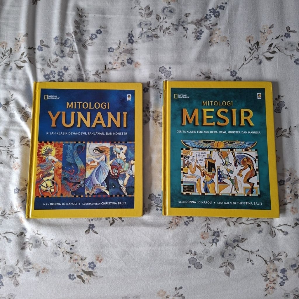 Buku NatGeo Mitologi Yunani dan Mitologi Mesir Hard Cover