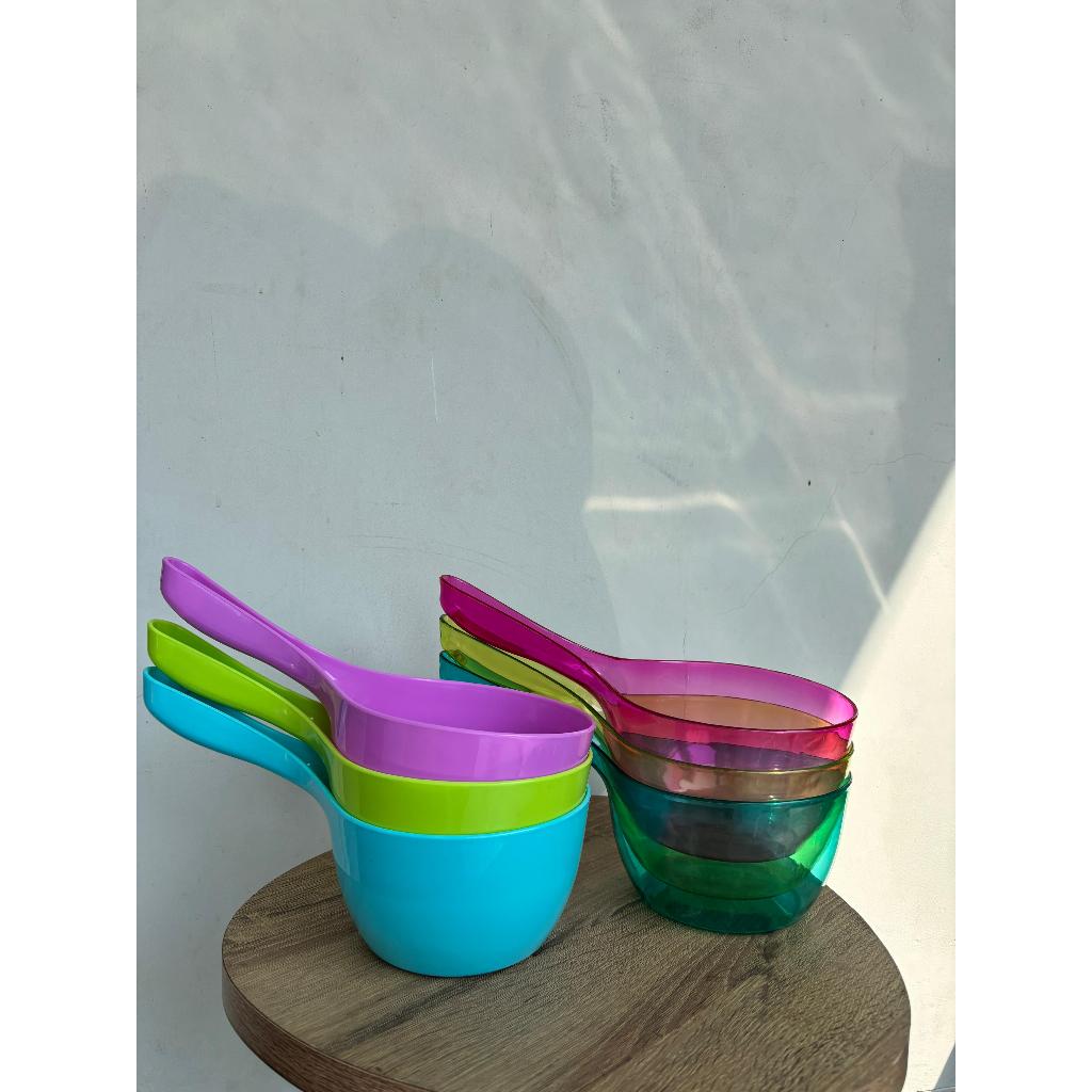 SATUAN 1PCS GAYUNG MANDI / GAYUNG PLASTIK / GAYUNG TRANSPARAN / GAYUNG ANTI PECAH / GAYUNG ESTETIK /