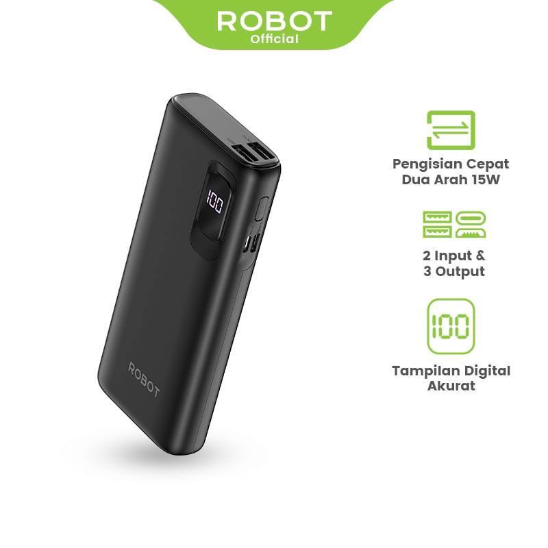 ROBOT Powerbank Fast Charging 10000mAh RT102