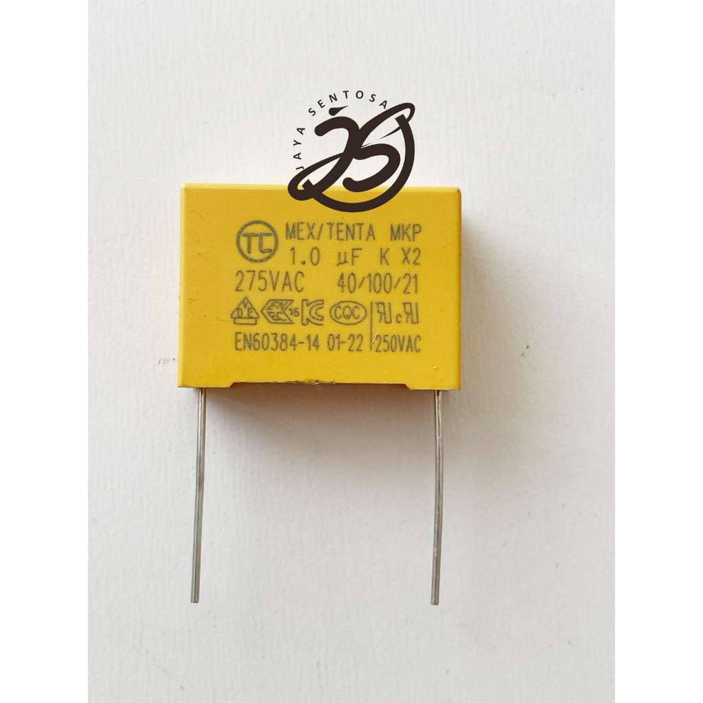 MKT 105 275v ASLI ORIGINAL MKT KOTAK 1UF 275 VAC ORI KAPASITOR 1000nF ups MKT 1 UF MKT 1.0UF